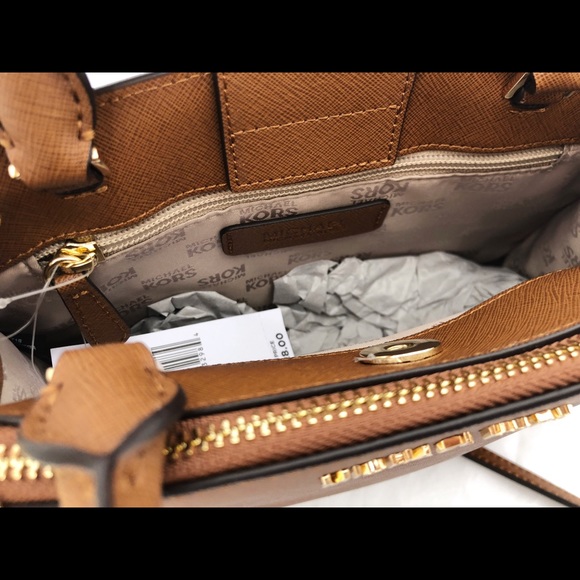 Gaby’sBags👜💕- NWT Michael Kors Small Satchel Bag - Picture 6 of 8